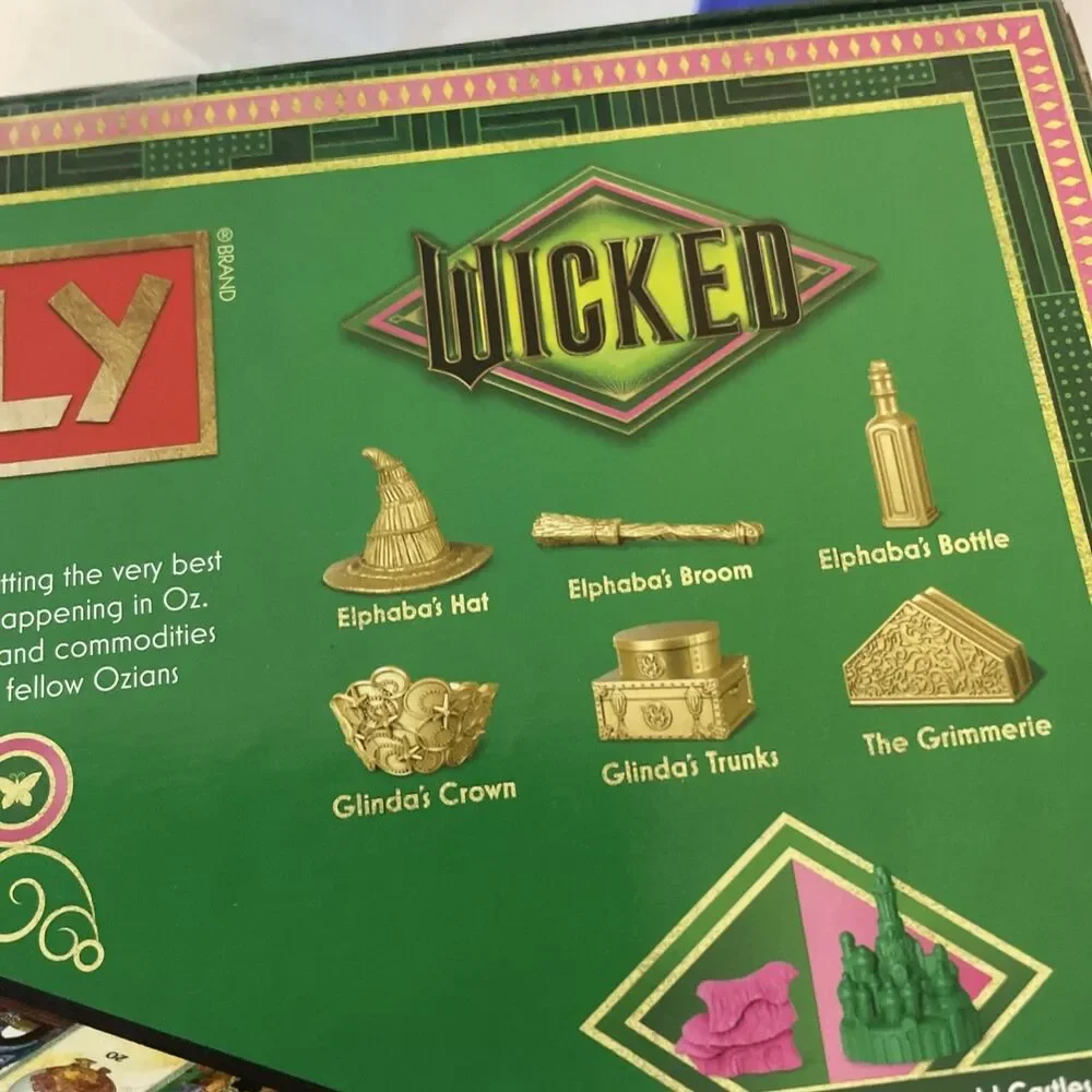 Hasbro Gaming - Monopoly Wicked. Brand New and Factory Sealed